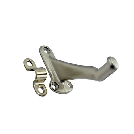 Ives Commercial Aluminum Handrail Bracket Satin Nickel Finish 59A15